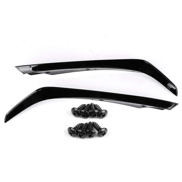 Front Lower Bumper Side Splitter Spoiler Canard for W176 A-Class A180 A200 A220 A250 AMG A45 2016-20