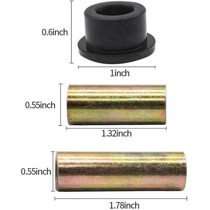 Front Or Rear Leaf Spring Front A Arm Suspension for Club Car Golf Cart,bushing and Sleeve Kit
