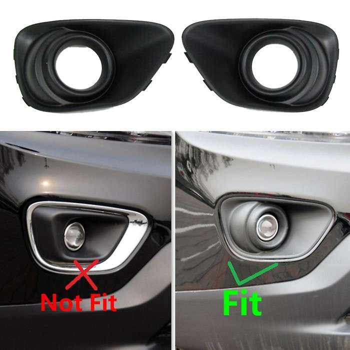 Front Right & Left Side Fog Light Lamp Bezels for Compass 2011-2016 68109871AA 68109870AA