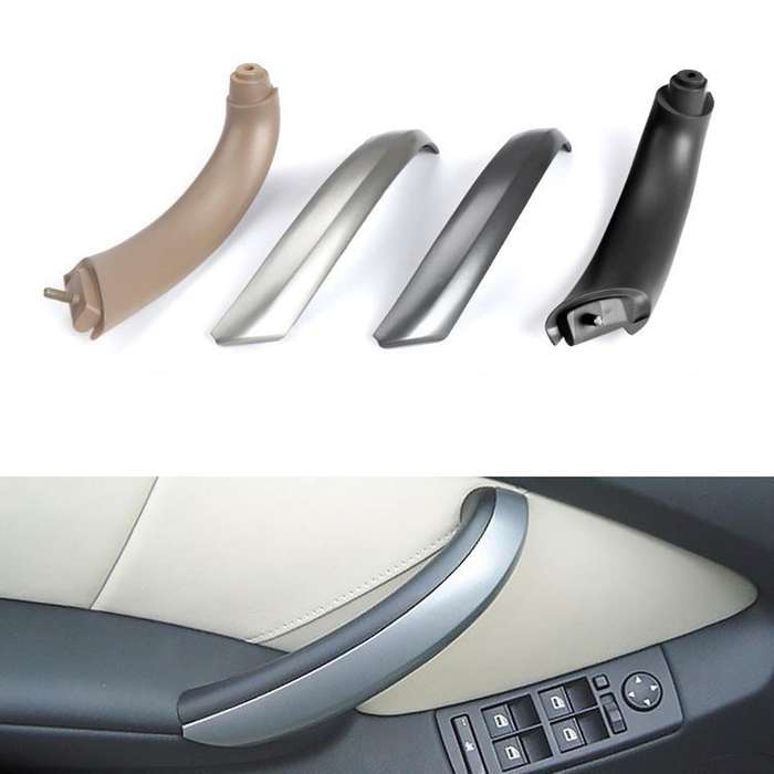 Front Right Automobile Interior Decoration Parts Inner Handle Door Panel Pull Trim Cover for X5 E53