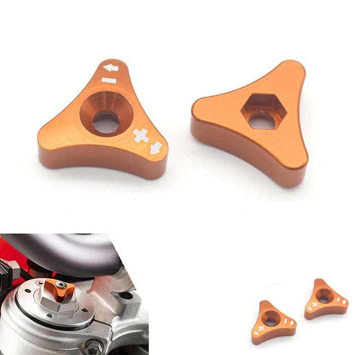 Front Shock Absorber Fork Knob Adjuster Bolt for Sxf Exc 125 150 250 350 450 530 690 Enduro Smc Sup