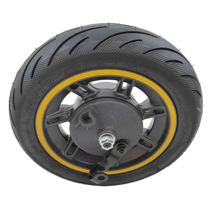 Front Wheel for Max G30 Kickscooter 10Inch Front Wheel Hub with 60/70-6.5 Vacuum Tire Assembly Spare