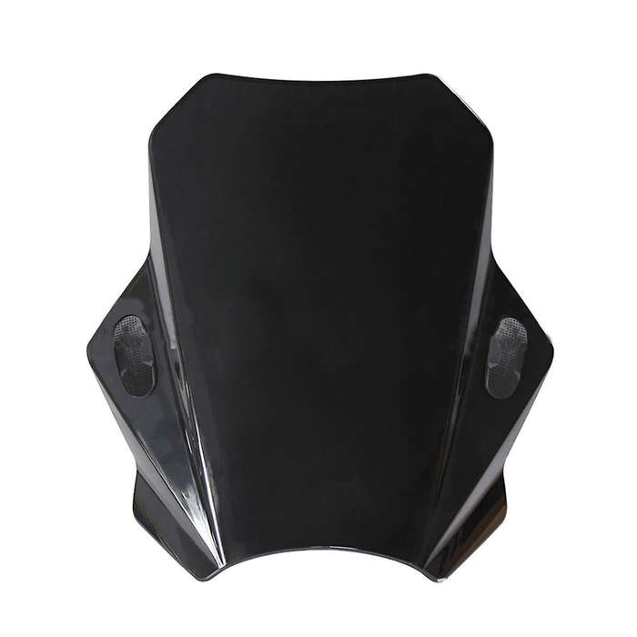 Front Wind Deflectors Windscreen for MT07 MT09 CBR600RR CB1000R GXSR 600 750 40x37cm Black