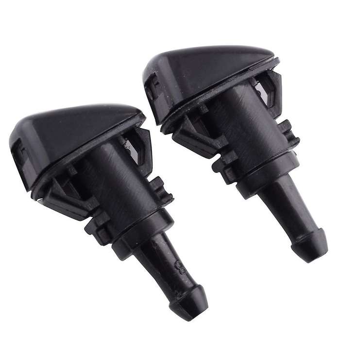 Front Windshield Washer Nozzles Wiper Spray Kit Compatible , , Ram, - Replaces Part Number 4805742AB