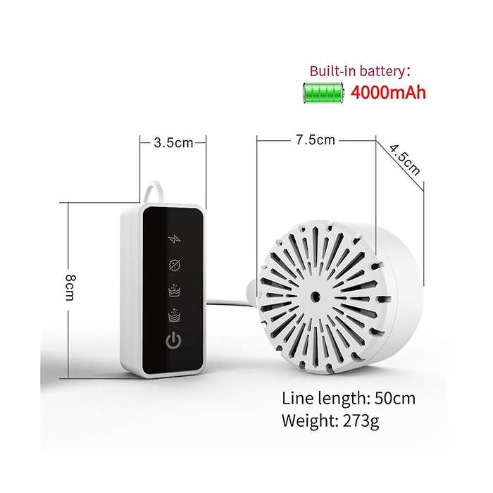 Fruit and Vegetable Cleaner Food Purifier Ultrasonic Deslag Cleaner Multi-functional Disinfection