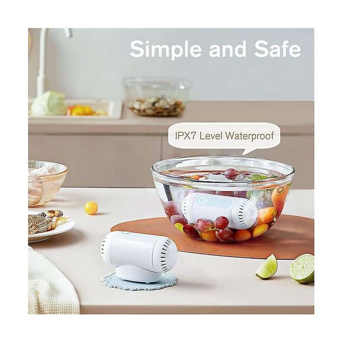 Fruit and Vegetable Washing Machine,fruit Purifier for with Oh- Purification Technology for Cleanin