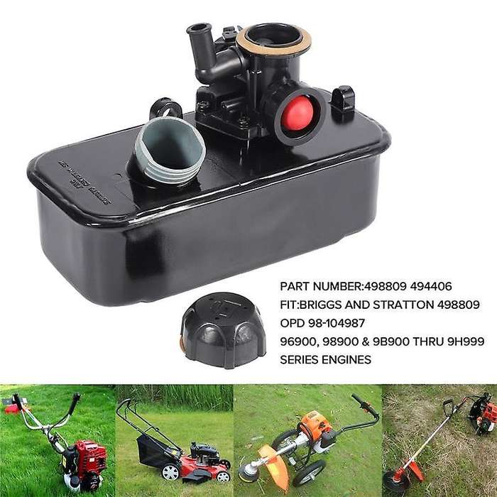Fuel Gas Tank Mower Carburetor for 494406 499809 498809a