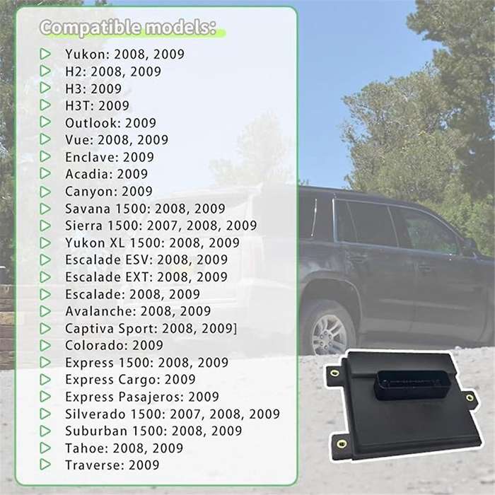Fuel Pump Control Module for Escalade for and XL 20791901 13501024