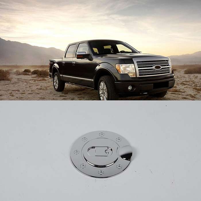 Fuel Tank Gas Door Cap Covers Chrome ABS for 2004 2005 2006 2007 2008 Car Accessories