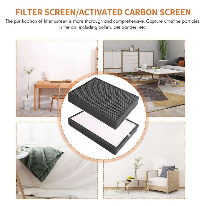 Fy2420/30 Fy2422 Activated Carbon Hepa Filter Sheet Replacement Filter for Air Purifier Ac2889 Ac288