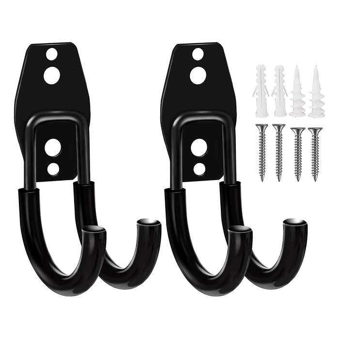 Garage Hooks Heavy Duty Wall Mount Organizer Garage Wall Mount Utility Hooks with Anti- Coating J