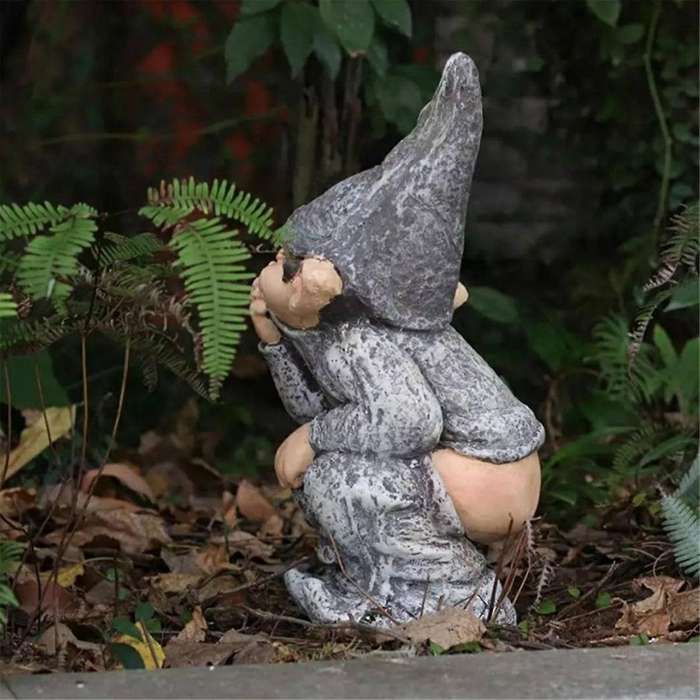Garden Ornaments, Garden Gnomes, Stinky Gnomes, Resin Craft Gnomes