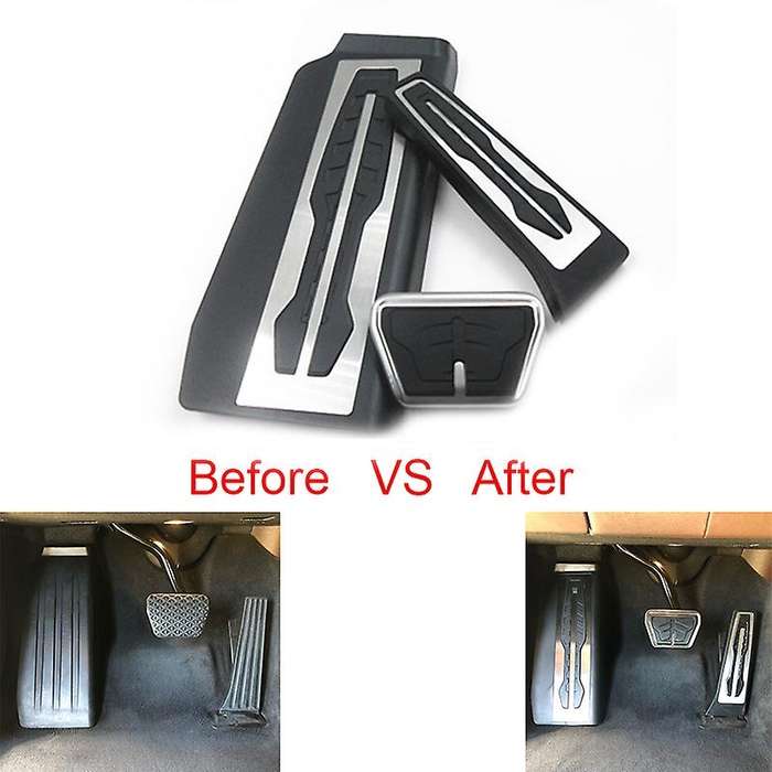 Gas Brake Pedal Style Pedals Cover for 7 Series 740I 750I 750Li G11 G12 2018-2021
