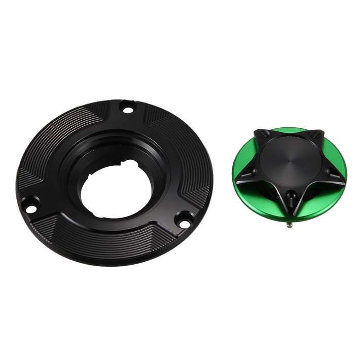 Gas Fuel Tank Cap Cover for EX250R NINJA 250R NINJA 300 2008-2014 Motorcycle Accessories CNC Aluminu