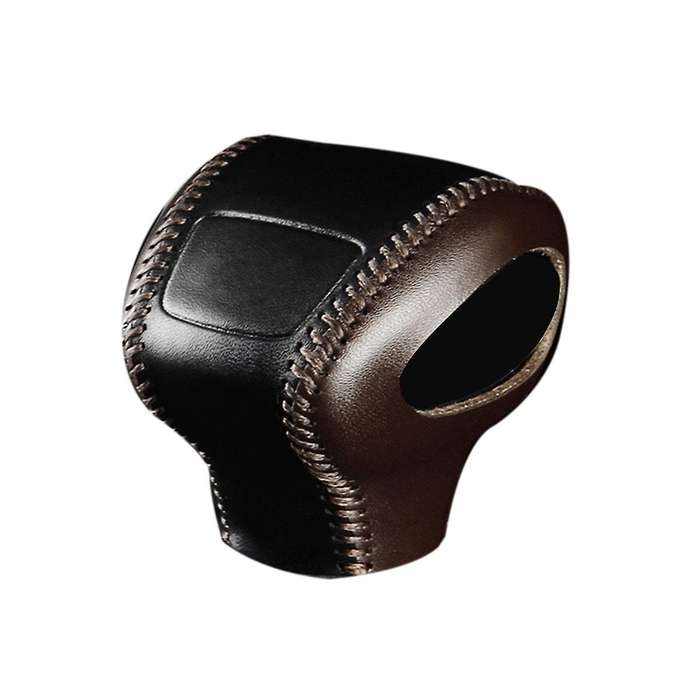 Gear Cover Handbrake Cover Car Accessories for GT Keluoq Black-Brown Line