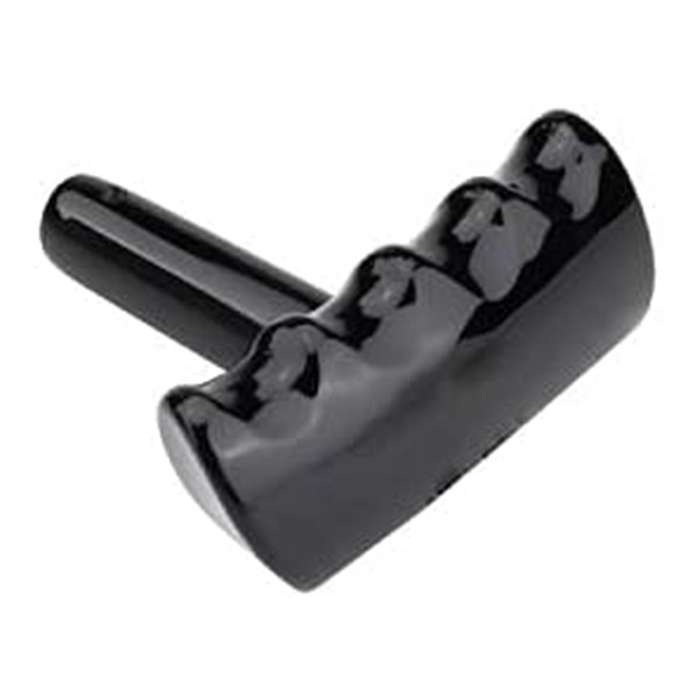 Gear Knob T-Handle Shape Car Gear Shift Lever Knob Head Shifter for Charger Black