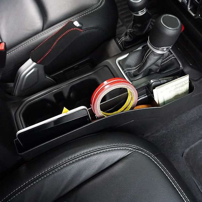 Gear Shift Console Pocket Organizer spaceFiller Storage Box Tray for JL Interior Accessories Seat Si