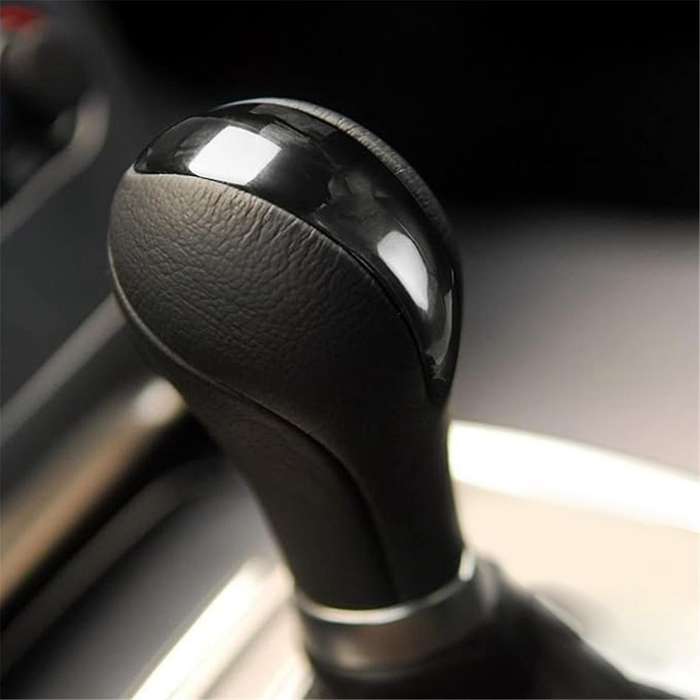 Gear Shift Knob Cover Carbon Fiber for G37 G35 G25 Q40 FX35 FX37 Center Console Shifter Stick Cove T