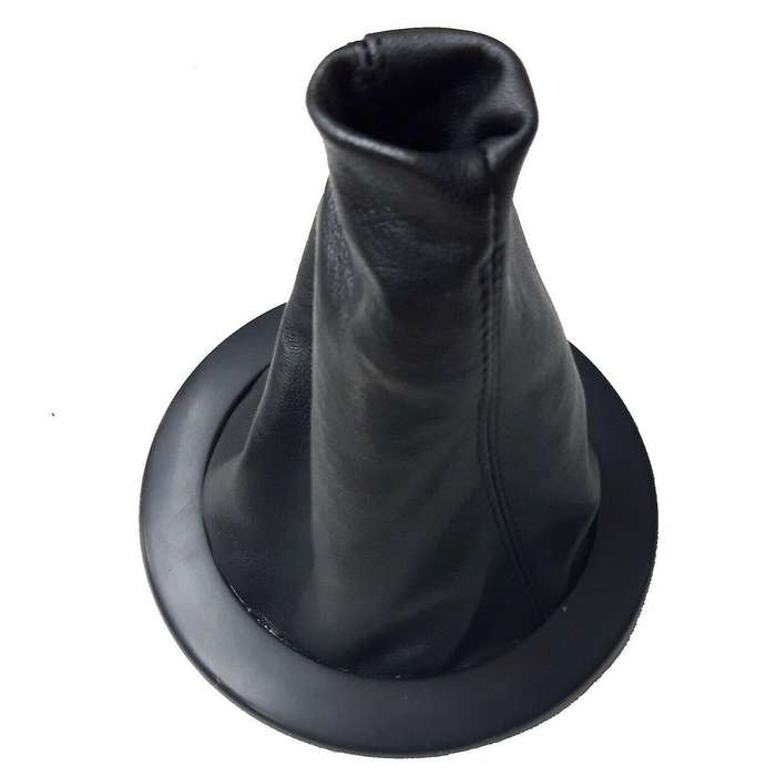 Gear Shift Knob Gaiter Cover Boot Frame Trim Dust Cover for 2 MK2 II 2 2002-2009 Black