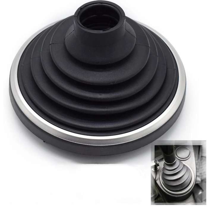 Gear Shift Knob Gaiter Gear Shaft Rubber Gaiter Dust Cover Bottom Frame for Fiesta 2004 2005 2006 20
