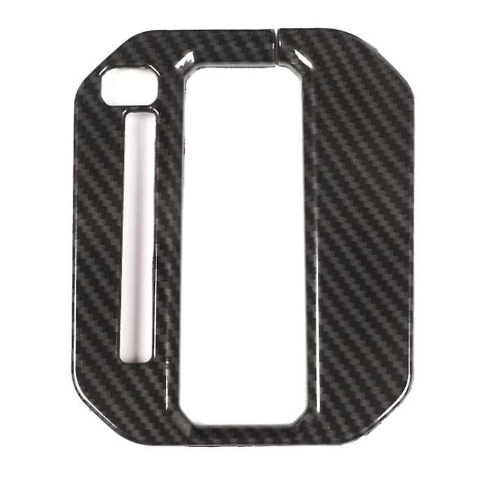 Gear Shift Panel Cover Trim Sticker for 2019-2020 JB74 JB64 LHD Car Accessories, Carbon Fiber