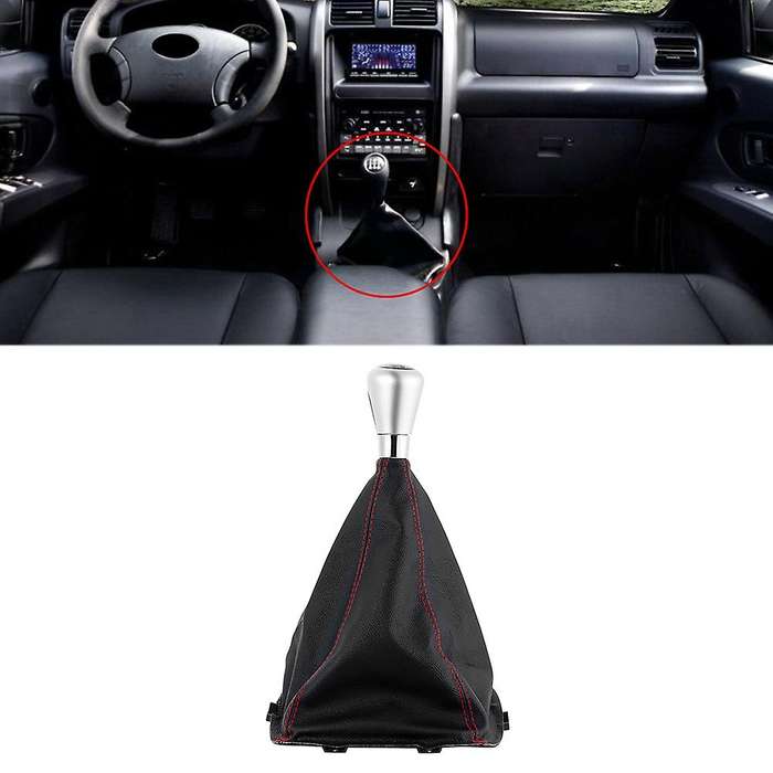 Gear Stick Shift Knob Gaiter Boot for Haver H3 H5 3 5 Car Accessories Red Suture