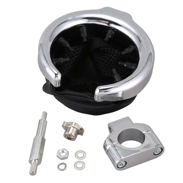 General Motorcycle Handlebar Cup Holder Drink Basket Fits for