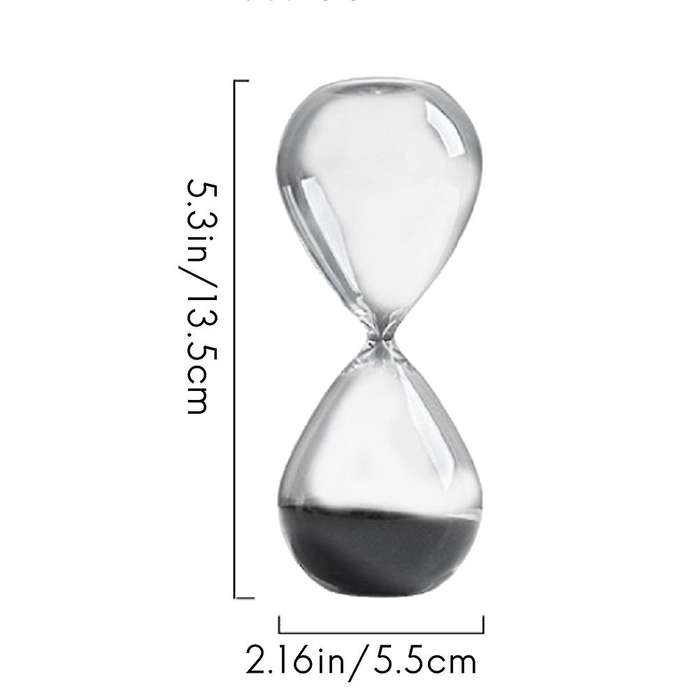 Glass Hourglass Ornaments, Personality, Simple and Modern Ornaments, Timer Crafts