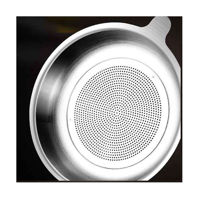 Glass Oil Filter Pot with Scale Kitchen Oil Separator Home Bacon Grease Container with Fine Mesh St