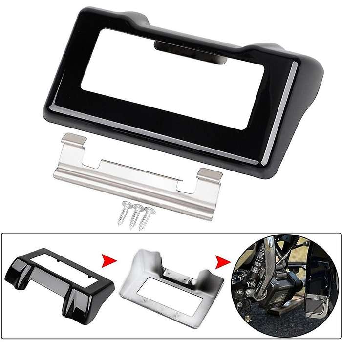 Gloss Black Cover for Touring and Trike Flht Flhr Fltr Flhx 2011-2016
