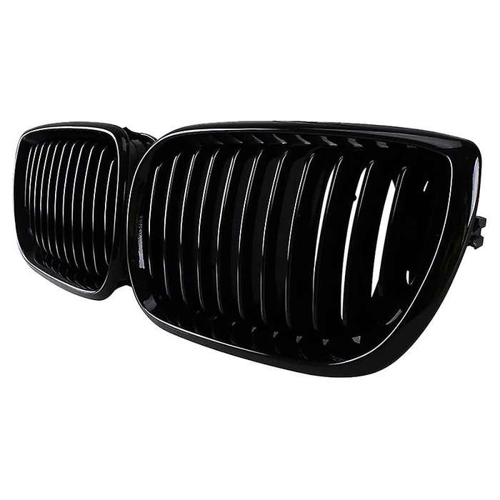 Gloss Black Front Hood Kidney Grill for -BMW E46 3 Series 2002-2005 4D Sedan 318I 320I 323I 328I Fr