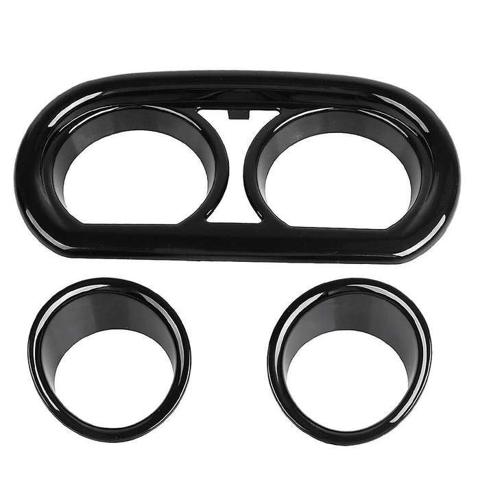 Gloss Black Gauge Bezel Trim Kit for Road Glide FLTRX Ultra FLTRU 2015-Up