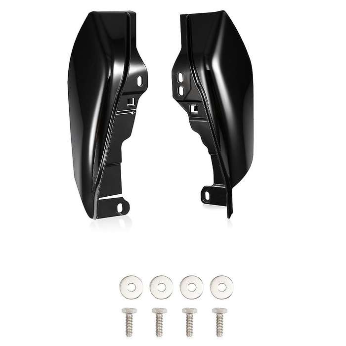 Gloss Black Mid-Frame Heat Deflector for Touring Glide Street Road Glide FLTRX CVO 2017-2022