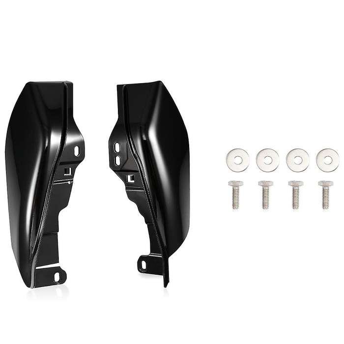 Gloss Black Mid-Frame Heat Deflector for Touring Glide Street Road Glide FLTRX CVO 2017-2022