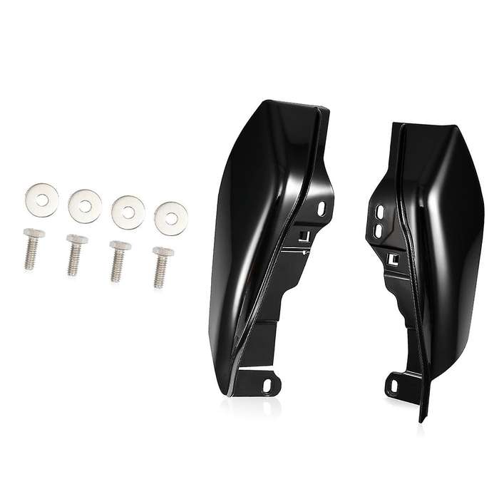 Gloss Black Mid-Frame Heat Deflector for Touring Glide Street Road Glide FLTRX CVO 2017-2022