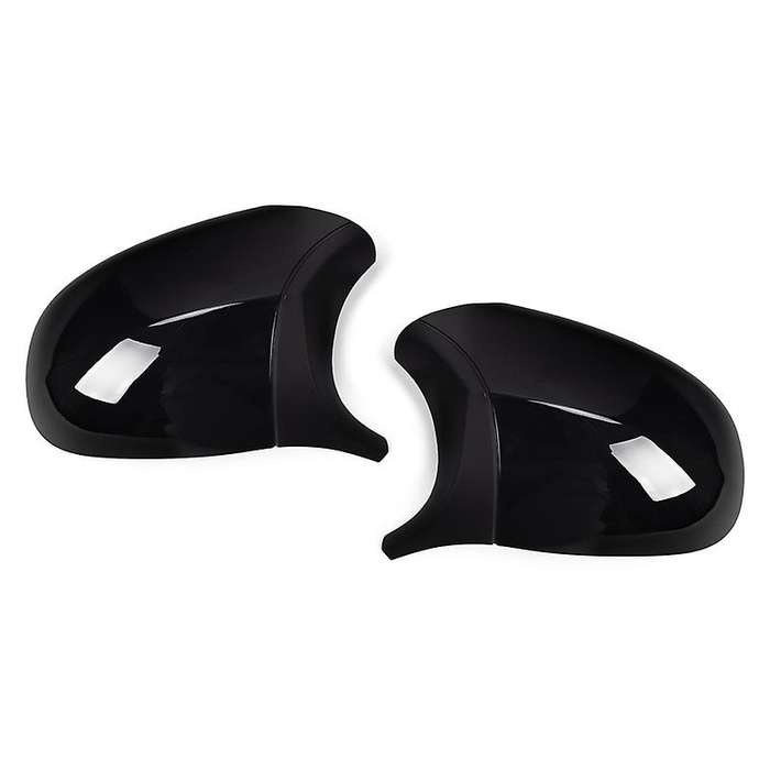 Gloss Black M3 Style Rear View Mirror Cover Cap Replacement for 3 Series E90 E91 E92 E93 Facelifted