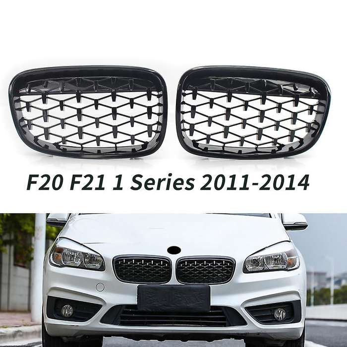 Gloss Meteor Front Kidney Grill Grille for F20 1 Series 2011-2014