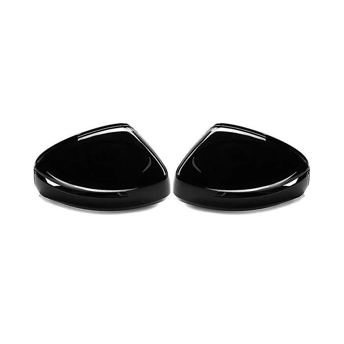 Glossy Black Car Side Door Rearview Mirror Cover Trim for Tt Tts Ttrs Mk2 8j R8 42 2007-2014