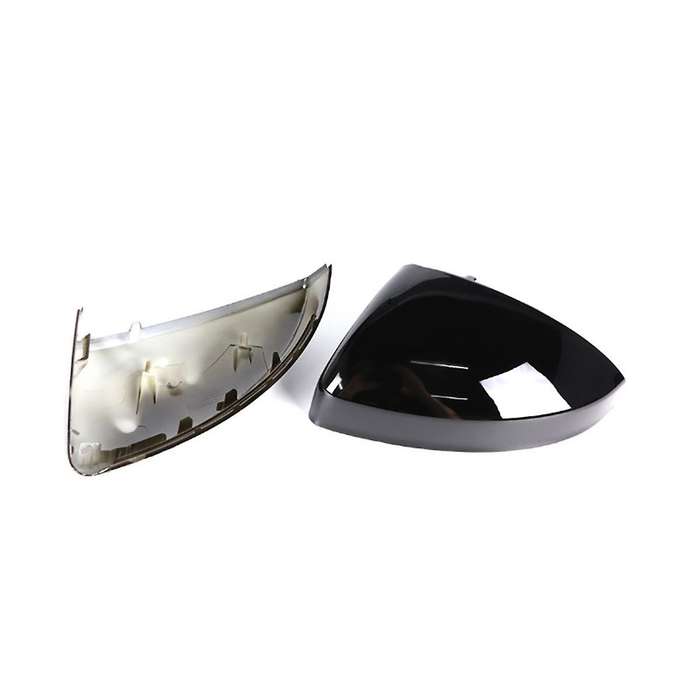 Glossy Black Car Side Door Rearview Mirror Cover Trim for Tt Tts Ttrs Mk3 R8 4s 2014-2023