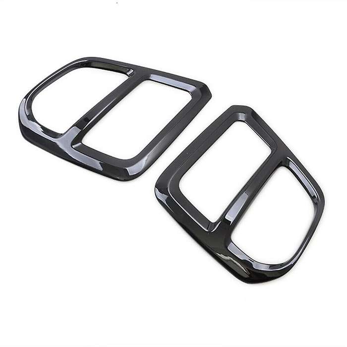 Glossy Black Front Fog Light Lamp Cover Trim Sticker for Forester SK 2019