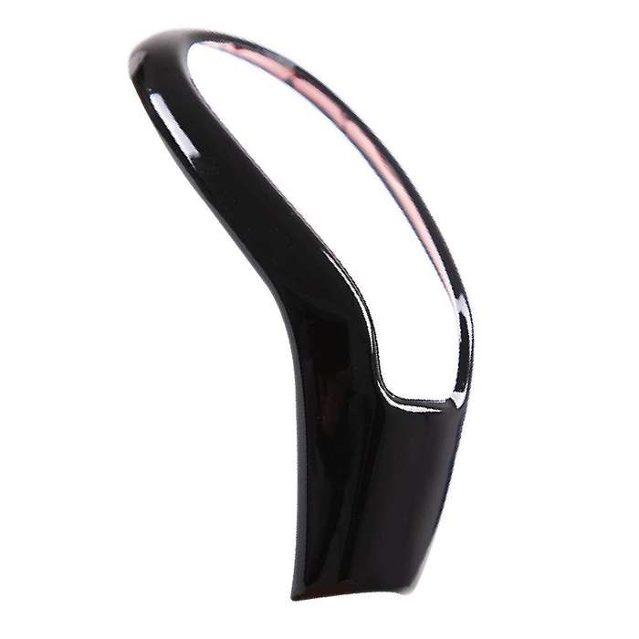 Glossy Black Gear Head Knob Shift Cover Trim Gear Shift Knob Shifter Lever Cover for XC60 V40 V60 S