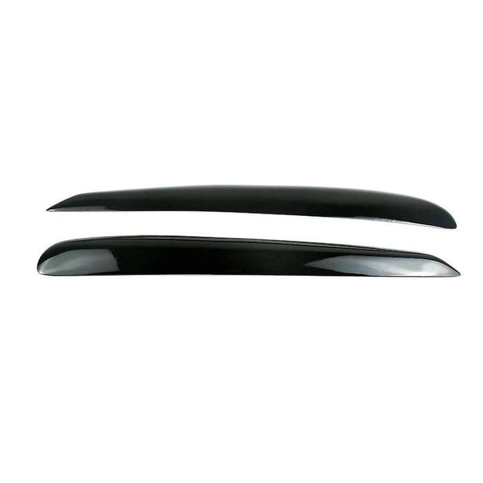 Glossy Black Headlight Eyelids Head Light Lamp Eyebrow Cover Trim for Golf 6 MK6 2008 2009 2010 2011