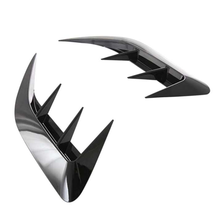 Glossy Black Rear Bumper Splitter Spoiler Rear Canard Trim for Nx260 Nx350h 2021 2022