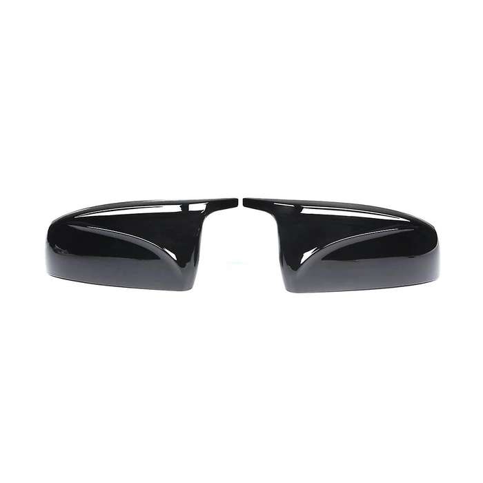 Glossy Black Rearview Side Mirror Cover for - X5 E70 X6 E71 2008-2013 Side Door Rearview Cover Caps