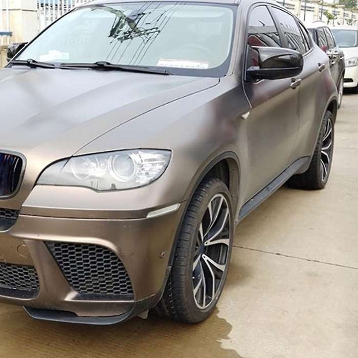 Glossy Black Rearview Mirror Cover Side Wing Mirror Caps Protector for  X5 E70 X6 E71 2008 2009 2010