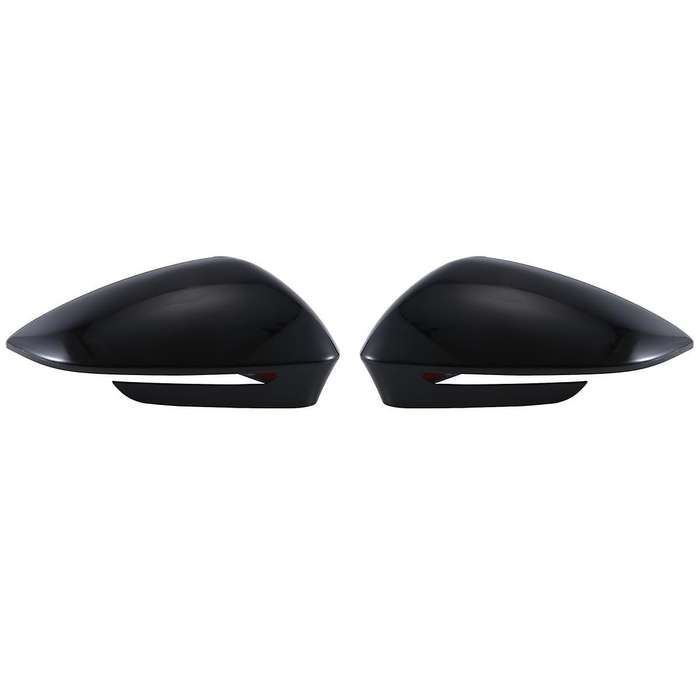 Glossy Black Side Rearview Mirror Replace Cap Cover with Assist for Id4 Id.4 Id.6 2020 2021
