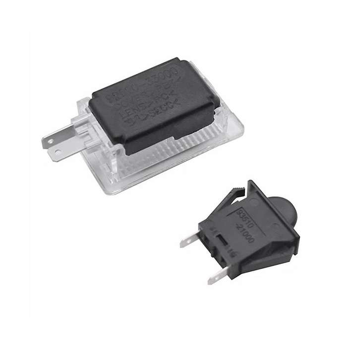 Glove Box Lamp Switch Black Direct Fit Easy Installation Plastic Plug-and-play for Cerato Forte 935