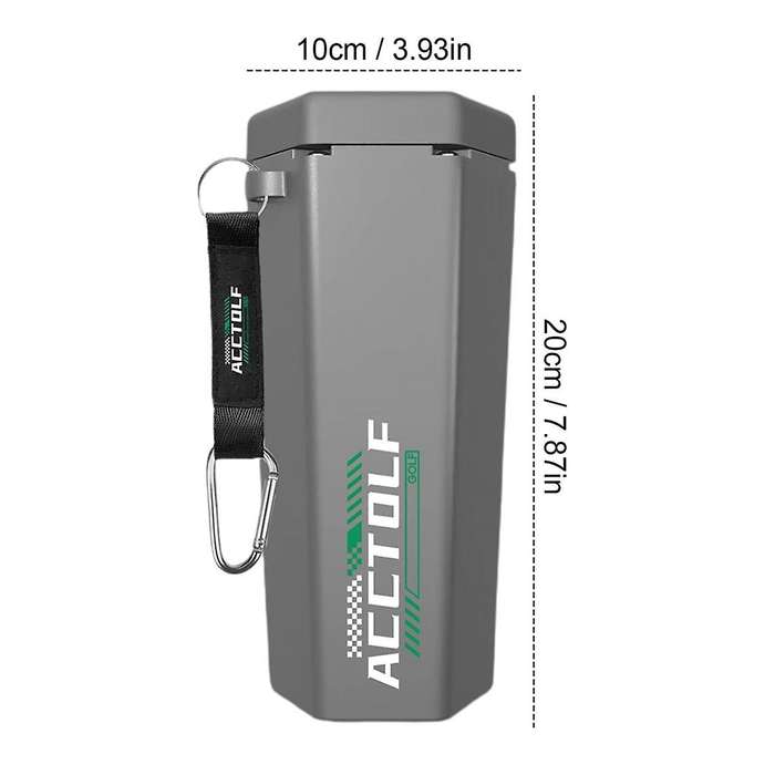 Golf Ball Washer Portable Towel Cleaning Machine Tool Reusable Outdoor Cart Cup Holder Universal Gol