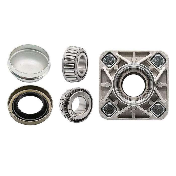 Golf Cart Front Wheel Hub Kit and Bearings Seals Replacement for Club Car 1974-2002 1011892