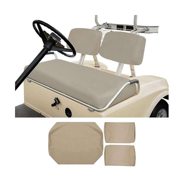 Golf Cart Replacement Cover Set for Club Car (1982-2000) Pre 2000 Beige